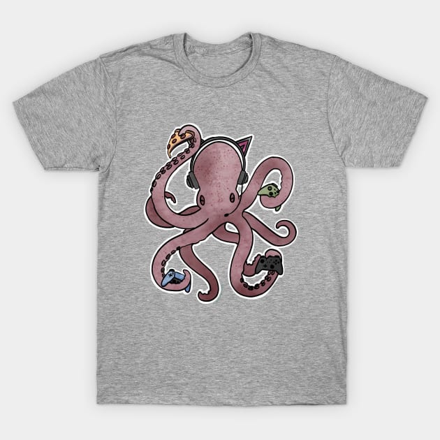 Gamertopus T-Shirt by kristincreates